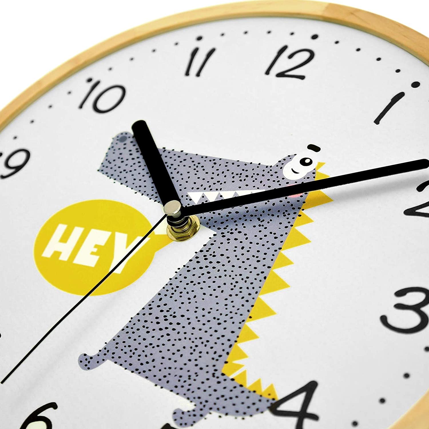 Holzwerk Wanduhr Krokodil Tiere Holz Kinder Kroko Uhr - Holzwerk