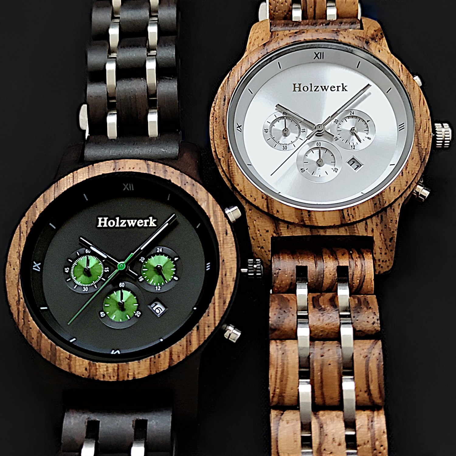Wooden clocks - different versions - large selection – Holzwerk